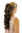 DMY9656-6 Ponytail Hairpiece extension long curled curls butterfly claw clamp chocolate brown 22"