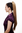 Hairpiece PONYTAIL + Claw Clamp/Clip extremely long straight & smooth blond bordering light brown