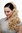Hairpiece PONYTAIL extension VERY long MASSIVE voluminous curly AMAZING curls kinks gold blond 23"