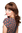 CM-177-8 Lady Quality Wig shoulder length bangs fringe medium brown brunette slightly curled wavy