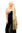 Lady Quality Wig Cosplay Rapunzel length insanely long curled platinum blond shoulder 47"
