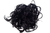 JL-0119-2 Scrunchy Hair Piece hair band voluminous wild curled black