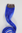 YZF-P1C18-T2512 One Clip Clip-In extension strand highlight curled wavy micro clip long royal blue