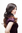 Lady Quality Wig gorgeous straight top curly ends brown coppery brown curled ends ombre parting