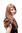 Lady Quality Wig long straight with curling dlightlx curled wavy ends LIGHT BROWN parting to side