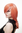 Lady Quality Wig Cosplay long red cyan massive fringe parted sexy Punk Emo Goth H9001-T23/3-T4020