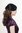 Hairpiece Halfwig 7 Microclip Clip-In Extension curly curls long full & thick long middle brown