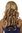 Hairpiece Halfwig 7 Microclip Clip-In Extension curls very long & full dark blond ashblond 50 cm