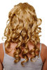 Hairpiece Halfwig 7 Microclip Clip-In Extension curls very long & full medium gold blond 50 cm