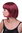 Lady Party Wig Bob fringe short garnet red disco PW0114-P67 COSPLAY burlesque