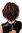 Damenperücke Afro Krepplocken Schwarz Mahagoni Modell: GFW1836