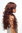 Lady Quality Wig very long Caribbean Latin curly curls volume auburn streaked with blond higlights