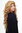 81445-24B Lady Quality Wig very long (30") voluminous curls quiff diva golden blond