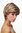 Damenperücke kurz braun blond Strähnen Scheitel Modell: CH-1309