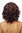 Damenperücke Stirnband Braun Locken Schulterlang Modell: BRO-704