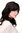 1625HH-2 Lady Quality Wig 100% Human long wavy medium black blackbrown 20"