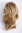 T6545-22 Ponytail Hairpiece extension short wild look dark blond 10"