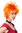 Perücke Cosplay Orange Wild Kurz H9708-1004