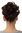 Q840-3 Hairpiece Hairbun Bun Hair Rose bushy voluminous mahogany redbrown