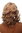 Perücke Stirnband Blond-Mix Locken Schulterlang BRO-704-G15