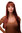 WIG ME UP ® GFW373-35 Sexy Lady Quality Wig long straight fringe bangs red brown/rust brown 23"