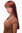 WIG ME UP ® GFW373-35 Sexy Lady Quality Wig long straight fringe bangs red brown/rust brown 23"