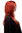 Sexy Perücke Dunkel-Kupferrot sehr lang 3110-135