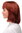 7803-350 Lady Quality Wig short Page Long Bob Longbob fringe bangs dark copper red