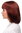 7803-35 Lady Quality Wig short Page Long Bob Longbob fringe bangs red brown/rust brown