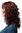 Incredibly Cute Lady Quality Wig Romantic Curls fringe parted shoulder length medium mahogany brown