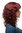Incredibly Cute Lady Quality Wig Romantic Curls fringe parted shoulder length red brown/rust brown