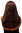 SA-151-3003 Lady Quality Wig long straight beautiful middle parting medium mahogany brown 23" inch