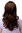 Lady Quality Wig long curling ends fringe bangs chestnut mixed dark brown & copper brown