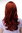 Elegante Damenperücke Pony Rot Kupferrot 3001-350