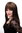 3280-10 Lady Quality Wig long straight sexy long fringe bangs medium brown 19,5 inch
