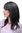 Lady Quality Wig long straight slight wave fringe bangs (can part to side or in middle) dark grey