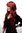 Lange natürliche Damen Perücke Rot Dunkel-Kupferrot 6311-135
