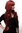 Lady Quality Wig Cosplay extremely long volume layered long finge bangs (can part to side) dark red