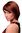 Lady Quality Wig Cosplay short long bob page side parting (of very long fringe) brown red mix