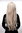 Lady Quality Wig extremely long voluminously layered finge bangs (can part to side) bright blond