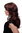 Lady Quality Wig long wavy and curly ends long fringe (for side parting) medium mahogany brown 22"