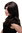 GFW1859-6 Lady Quality Wig natural beautiful dark medium brown parting fringe long straight 24"