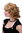Romantic Lady Quality Wig medium length curly sides fringe bangs volume blond mix baroque Princess