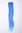 1 x Two Clip Clip-In extension strand highlight straight long blue light blue mix
