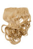 Hairpiece Halfwig (half wig) 5 Clip-In Extension heat resistant long curled curls medium blond