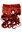 Haarverlängerung 5 Clips lockig Tizian-Rot WH5008-180C-350