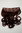 Haarverlängerung 5 Clips lockig dunkles Rotbraun WH5008-180C-33