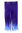 Haarteil Extension breit 5 Clips glatt Neonviolett-Neonblau-Mix YZF-3179-T2420TTF2517
