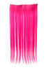 Halfwig 5 Micro Clip-In Extension long straight two extreme bright mix light pink & neon pink 23"