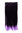 Halfwig 5 Micro Clip-In Extension long straight two bright colours mix black neon violet blue 23"